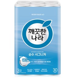 깨끗한나라 순수 시그니처 천연펄프 고급롤화장지, 선택해야 하는 이유