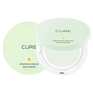 김정문알로에 아쿠아 마일드 쿨링 선쿠션 SPF50+ PA++++, 25g, 1개