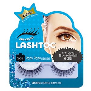 래쉬톡 쇼핑엔티 홈쇼핑 원터치 속눈썹, 파티파티, 1개