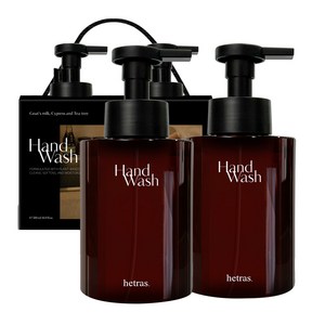 헤트라스 퍼퓸 버블 핸드워시 라튤립샤워, 515ml, 2개