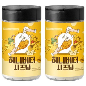 디쉬프로젝트 허니버터 시즈닝, 80g, 2개
