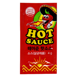 테이준 핫소스 1000p, 4g, 1000개