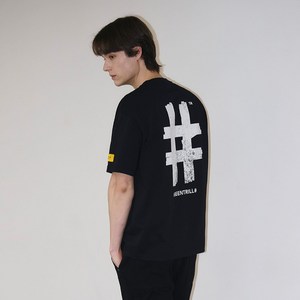 빈트릴 스탬프 해시태그 티셔츠 BA252TS005
