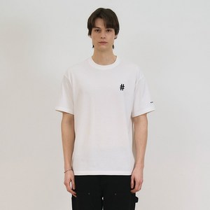 빈트릴 해시태그 스탠다드 티셔츠 BA252TS025