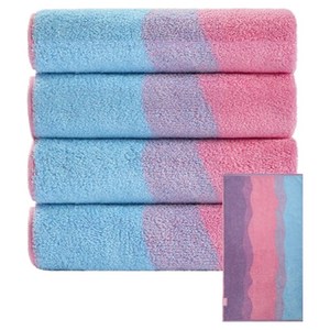 테토 수피마 오브제 모던 아트 컬렉션 수건 230g, 솜사탕, 4개