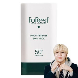 그린핑거 포레스트 멀티 디펜스 선스틱 SPF50+ PA++++, 19g, 1개