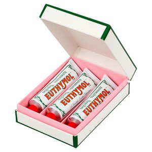 유시몰 오리지널 치약 40g 3개 + 프리미엄 기프트 박스 기획세트, 1세트