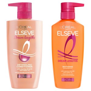 로레알파리 엘세브 드림랭스 샴푸 400ml + 컨디셔닝 헤어팩 410ml, 1개