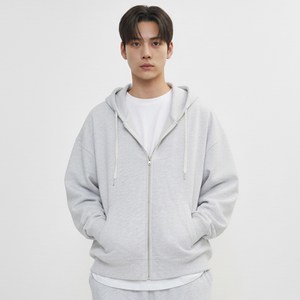 리퀄 남녀공용 오버핏 심플 후드집업 자켓 RRPTHZE38002