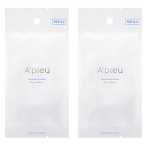 어퓨 워터락 피니셔 리필 13g, 화이트, 2개