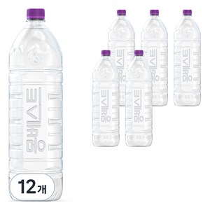 몽베스트 위드어스 무라벨 생수, 2L, 12개