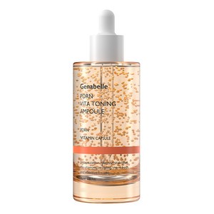 제나벨 대용량 PDRN 광채탄력 비타민 캡슐 토닝 연어 앰플, 70ml, 1개