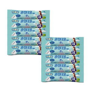 하루온 쿨링타올 일반, 1매입, 10개