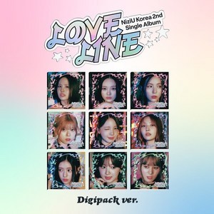 [CD] NiziU (니쥬) - KOREA 2nd Single Album : LOVE LINE [디지팩 ver.][9종 중 랜덤발송]