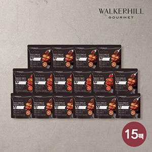 워커힐 한돈한우 함박 스테이크 180g * 15팩 (데미그라스 10팩+ 토마토 5팩), 180ml, 1개