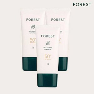 그린핑거 포레스트 마일드 카밍 선크림 80ml*3, 3개, 80ml