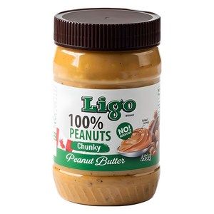 리고 100% 땅콩버터 청키, 453g, 1개