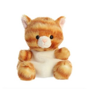 오로라월드 팜팔스 동물 인형 애착 귀여운 내손안에 미니펫, 1개, 치즈고양이, 13cm
