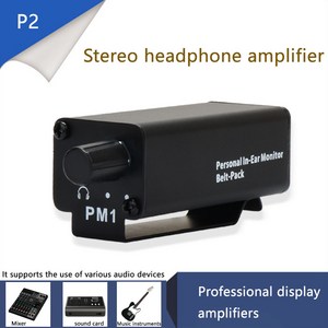무선 HDMI 송수신기 HDMI분배기 P2 휴대용 헤드폰 앰프 녹음 및 모니터링을 위해 특별히 설계된 컴팩트한, PM1-US