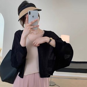 리넨 크롭 카디건GGBBFF