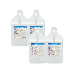 조은 소독용 에탄올(83%) 4L, 4개