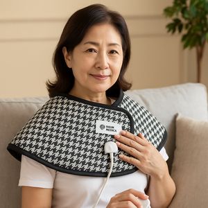 한일의료기 부위별 맞춤 전기찜질기 어깨용 오십견 생리통 근육통 관절 통증 완화, 어깨용 전기찜질기