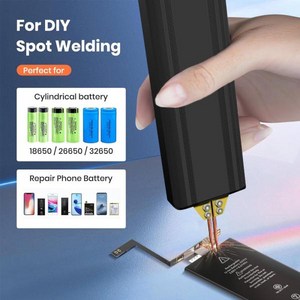 스팟용접기 휴대용 소형 디지털 DIY 핸드 헬드 배터리 스폿 용접기 18650 리튬 니켈 스트립 및 벨트 용접, 1) 5 Gear spot Kit, 1개