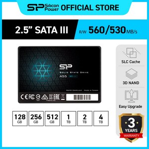 실리콘파워 Silicon Power Ace A55 3D NAND 2.5 SATA3 SSD, 2TB