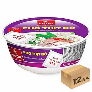 1박스) 비폰 포보 즉석 컵 쌀국수 소고기맛 120g x 12개입, 12개