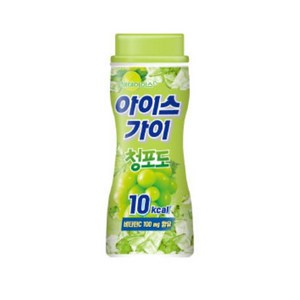 해태제과 아이스가이 청포도 15개 한박스, 200ml