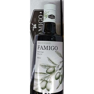 파미고 엑스트라버진 올리브유 500ml 올리브오일 FAMIGO