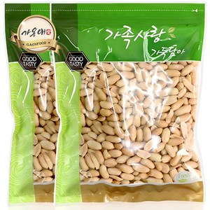 가온애 볶은 알땅콩, 1kg, 2개