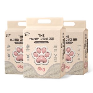THE 먼지없는 벤토나이트 고양이모래 18kg