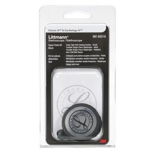 3M™ 리트만® 청진기 예비 부품 키트 클래식 III™ 심장학 IV™ 및 CORE 40016 블랙, 3M™ 리트만® 청진기 예비 부품 키트 클래식 III, [03]클래식 III 및 심장학 IV, 1개