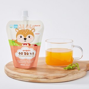 바이플레이 어린이 수모칼슘녹용 키즈녹용 유아녹용 키성장 영양제 어린이주스, 40개, 80ml