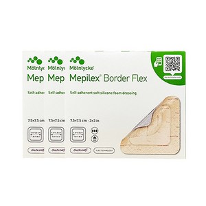 메피렉스 메필렉스 보더 플렉스 7.5x7.5cm 5매 정식수입 정품, 5개입, 3개