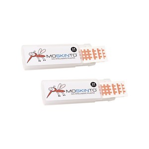 독일생산 모기패치 모스킨토 물리면 긁지말고 붙이세요, 24g, 2개