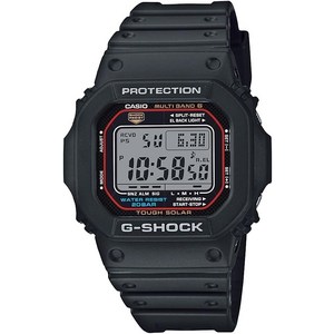 카시오 G-Shock GWM5610-1 남성용 솔라 레진 스포츠 시계 블랙