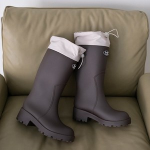 리끌로우 레인부츠 HOU LONG RAIN BOOTS BROWN 장마철 필수