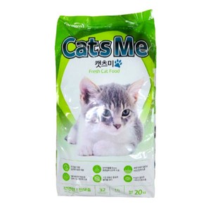 팜스코 캣츠미 20kg 닭고기+생선맛 고양이사료 대용량고양이사료 길냥이사료, 1개, 닭+참치