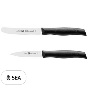 헹켈 트윈 그립 톱날과도 + 과도 세트(HK38736-200), 2종, 5세트