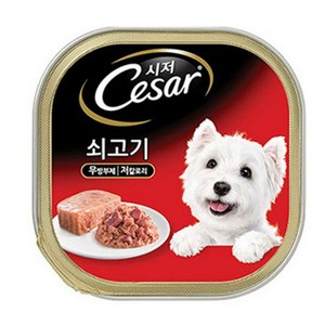 시저 애견간식 캔, 100g, 1개