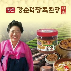 순정원 명인 재래식 강순덕 된장 1kg, 1개