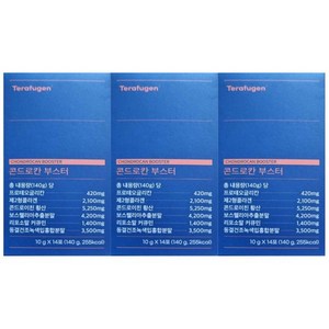 3박스 테라퓨젠 콘드로칸 부스터 566359, 3개, 140g
