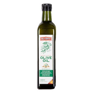 델비엔토 스페인산 엑스트라버진 올리브유 냉압착 올리브오일 안전포장, 1개, 500ml
