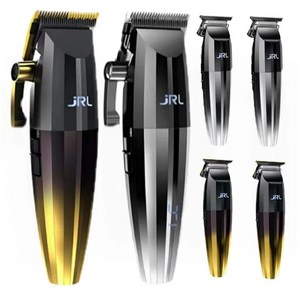 JRL 전문 헤어 트리머 기계 이발사 액세서리 수염 트리머 무선 헤어 클리퍼 2020T 2020C, 10)2020T With packaging  미국 플러