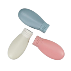 여행 휴대용 튜브형 실리콘 공병 3종 세트 60ml, 멀티컬러, 2세트