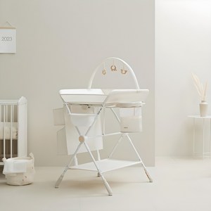 소베맘 3세대 솔리드 원터치 기저귀교환대 기저귀갈이대, CREAM BEIGE