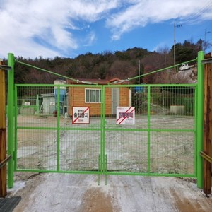 엘토로 메쉬 휀스대문 높이1.2m폭3m 울타리 철망 펜스