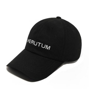 [_]베루툼 HW-BC193 : Verutum Signature Logo CapㅣBlack
